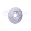 HELLA 8DD 355 119-111 - Jeu de 2 disques de frein arrière