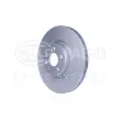 HELLA 8DD 355 119-131 - Jeu de 2 disques de frein avant