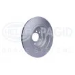 HELLA 8DD 355 119-201 - Jeu de 2 disques de frein arrière