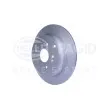 HELLA 8DD 355 119-221 - Jeu de 2 disques de frein arrière