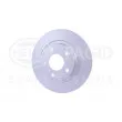 HELLA 8DD 355 119-391 - Jeu de 2 disques de frein arrière