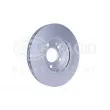 HELLA 8DD 355 119-411 - Jeu de 2 disques de frein avant