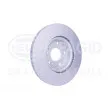 HELLA 8DD 355 119-571 - Jeu de 2 disques de frein avant