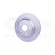 HELLA 8DD 355 120-371 - Jeu de 2 disques de frein arrière