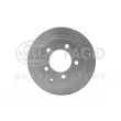 Jeu de 2 disques de frein arrière HELLA [8DD 355 120-561]