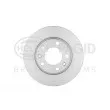 HELLA 8DD 355 120-581 - Jeu de 2 disques de frein arrière