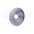 HELLA 8DD 355 120-631 - Jeu de 2 disques de frein arrière