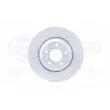 HELLA 8DD 355 120-661 - Jeu de 2 disques de frein avant