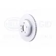 HELLA 8DD 355 120-661 - Jeu de 2 disques de frein avant