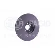 HELLA 8DD 355 120-711 - Disque de frein avant droit