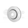 HELLA 8DD 355 122-411 - Jeu de 2 disques de frein avant