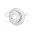 HELLA 8DD 355 122-421 - Jeu de 2 disques de frein arrière