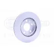 HELLA 8DD 355 122-431 - Jeu de 2 disques de frein avant