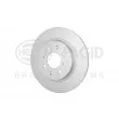 HELLA 8DD 355 122-531 - Jeu de 2 disques de frein arrière
