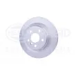 HELLA 8DD 355 122-631 - Jeu de 2 disques de frein arrière