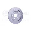 HELLA 8DD 355 122-631 - Jeu de 2 disques de frein arrière