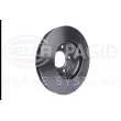 HELLA 8DD 355 122-691 - Jeu de 2 disques de frein avant