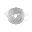 HELLA 8DD 355 122-741 - Jeu de 2 disques de frein arrière