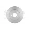 HELLA 8DD 355 122-771 - Jeu de 2 disques de frein arrière