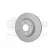 HELLA 8DD 355 122-791 - Jeu de 2 disques de frein avant