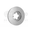 HELLA 8DD 355 122-801 - Jeu de 2 disques de frein avant