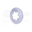 HELLA 8DD 355 122-831 - Jeu de 2 disques de frein arrière