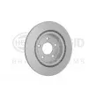HELLA 8DD 355 123-061 - Jeu de 2 disques de frein arrière