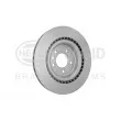 HELLA 8DD 355 123-091 - Jeu de 2 disques de frein arrière