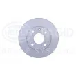 HELLA 8DD 355 123-121 - Jeu de 2 disques de frein avant