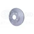 HELLA 8DD 355 123-121 - Jeu de 2 disques de frein avant