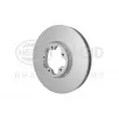 HELLA 8DD 355 123-131 - Jeu de 2 disques de frein avant