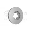 HELLA 8DD 355 123-131 - Jeu de 2 disques de frein avant