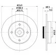 HELLA 8DD 355 123-291 - Jeu de 2 disques de frein arrière