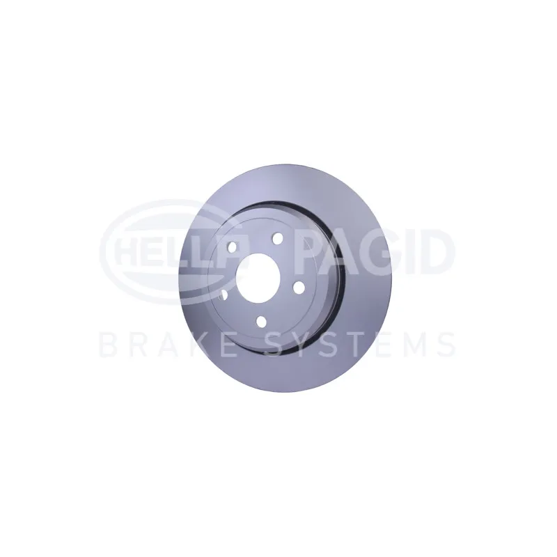 Jeu de 2 disques de frein arrière HELLA 8DD 355 125-141 - Visuel 2