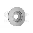 HELLA 8DD 355 125-261 - Jeu de 2 disques de frein avant