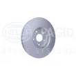 HELLA 8DD 355 125-321 - Jeu de 2 disques de frein avant
