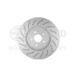 HELLA 8DD 355 125-361 - Jeu de 2 disques de frein avant