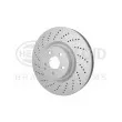 HELLA 8DD 355 125-361 - Jeu de 2 disques de frein avant