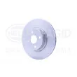 HELLA 8DD 355 125-491 - Jeu de 2 disques de frein avant