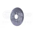 HELLA 8DD 355 126-491 - Jeu de 2 disques de frein arrière
