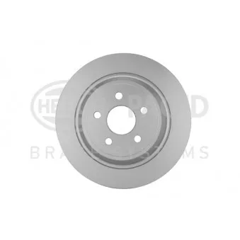 Jeu de 2 disques de frein arrière HELLA OEM 2019881