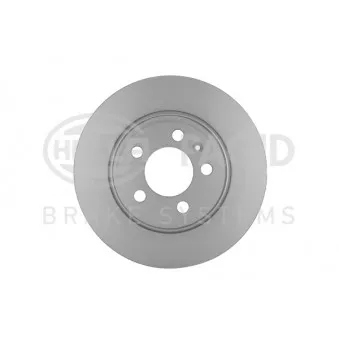 Jeu de 2 disques de frein arrière HELLA OEM 6R0615601B