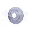 HELLA 8DD 355 126-651 - Jeu de 2 disques de frein arrière