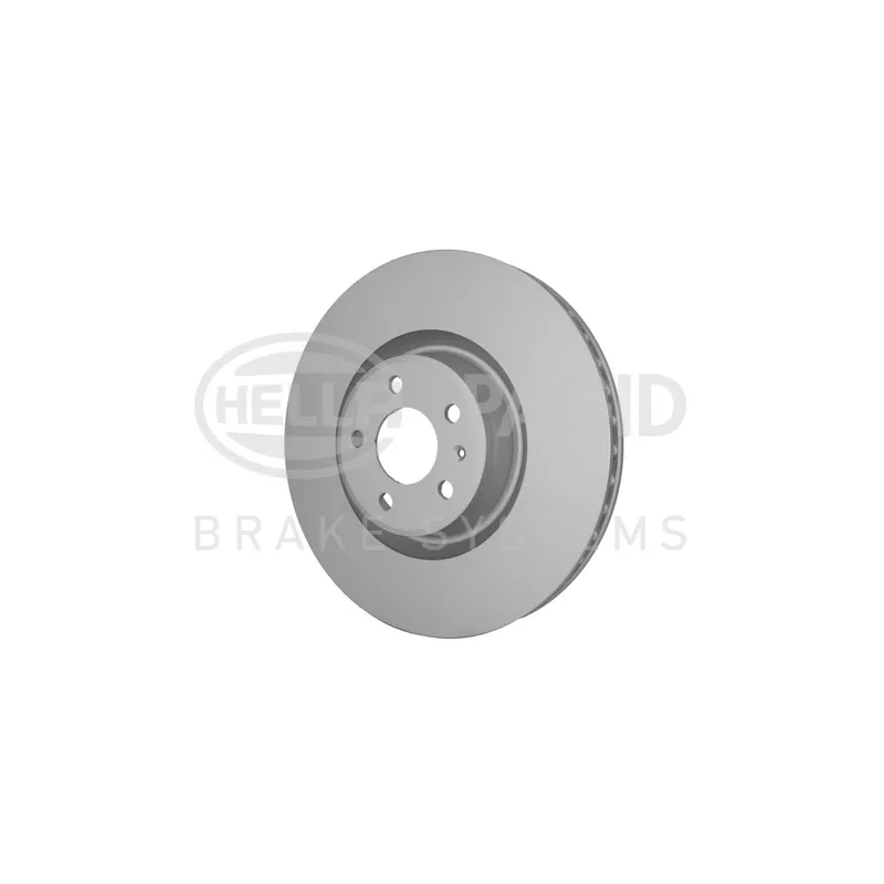 Jeu de 2 disques de frein avant HELLA 8DD 355 126-691 - Visuel 2