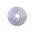 HELLA 8DD 355 126-721 - Jeu de 2 disques de frein arrière