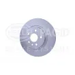HELLA 8DD 355 126-721 - Jeu de 2 disques de frein arrière