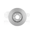 HELLA 8DD 355 126-731 - Jeu de 2 disques de frein avant