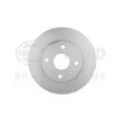 HELLA 8DD 355 126-801 - Jeu de 2 disques de frein avant