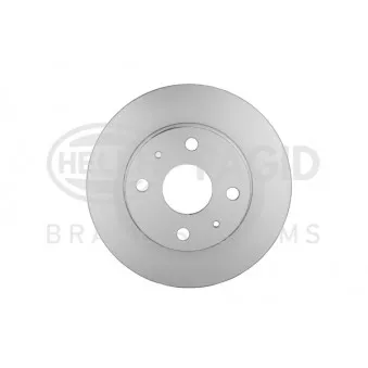 Jeu de 2 disques de frein avant HELLA 8DD 355 126-801 pour FORD RANGER 1.0 - 70cv