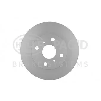 HELLA 8DD 355 126-961 - Jeu de 2 disques de frein avant